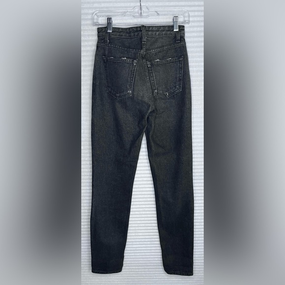 Reformation high rise straight leg jeans in black Size 24 - Picture 10 of 12